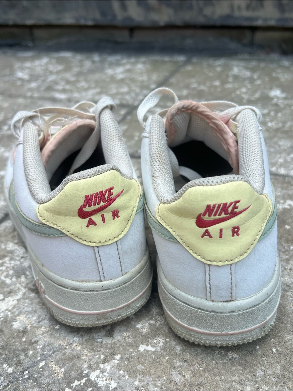 Nike Kids Pink & Mint Low-Top Sneakers - Picture 3 of 5